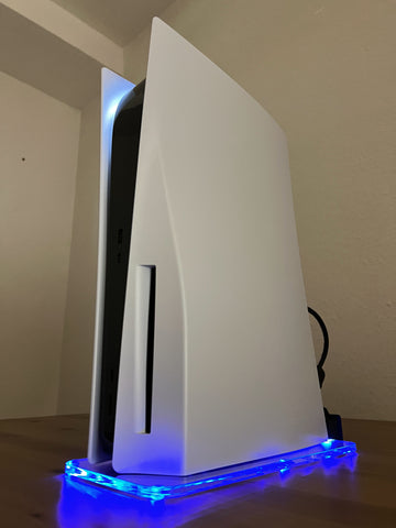 LED stand for PS5 with disc drive