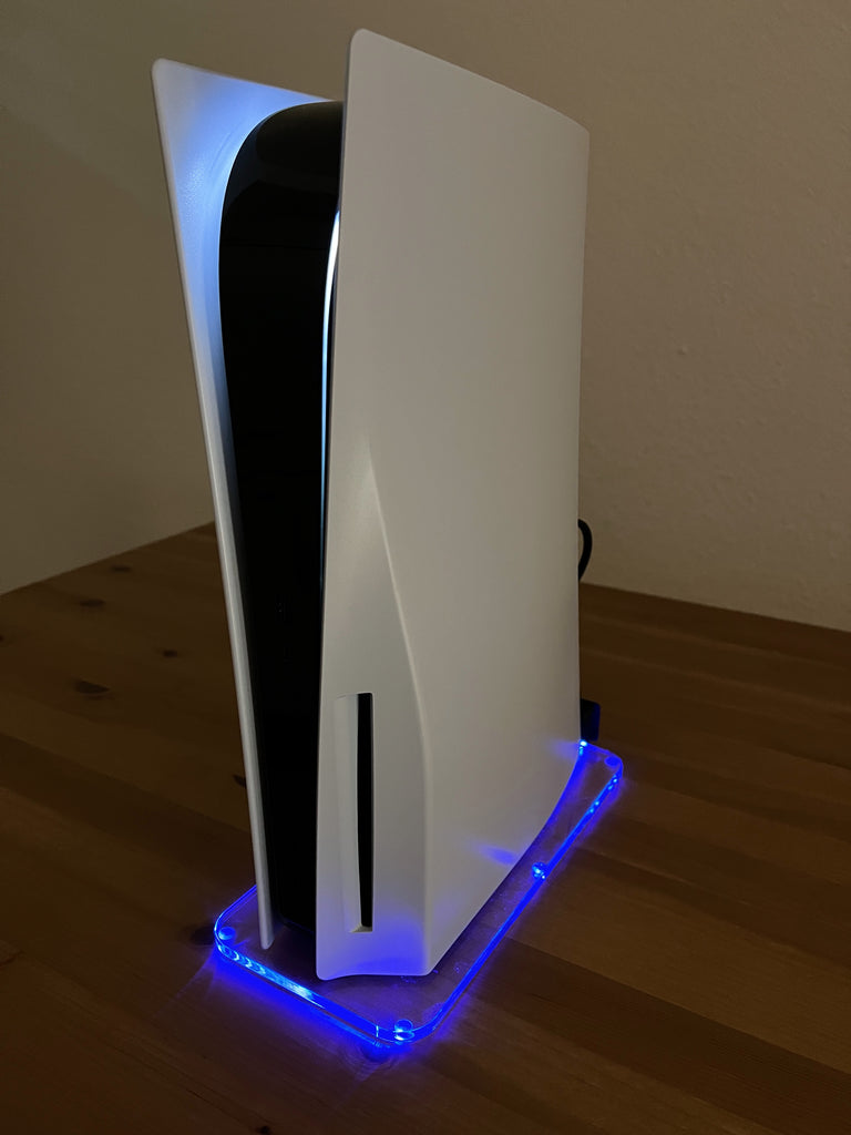 LED stand for PS5 with disc drive – FINESSE MODS LIGHTING