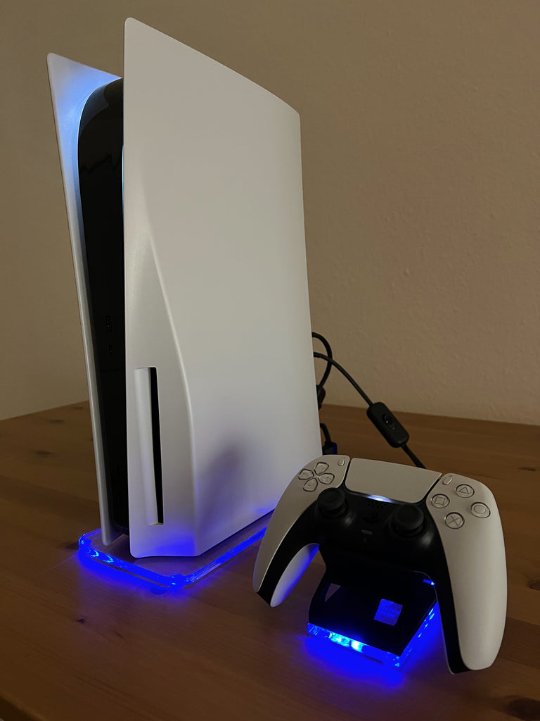 Ultimate PS5 Set: Stand + Controllerholder – FINESSE MODS LIGHTING